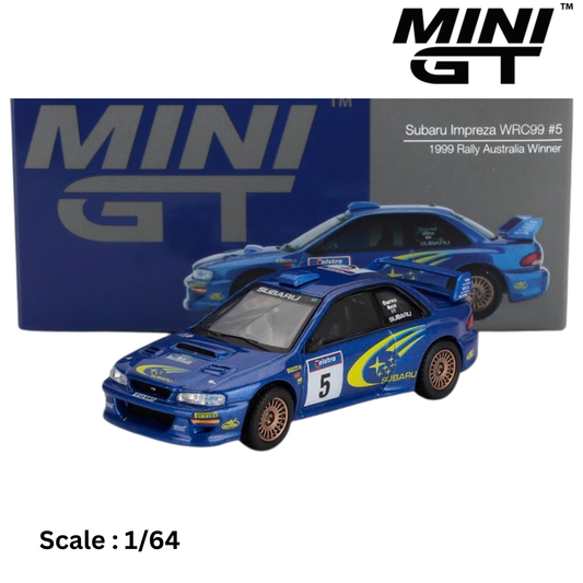 SUBARU - IMPREZA WRC99 S5 N 5 WINNER RALLY AUSTRALIA 1999