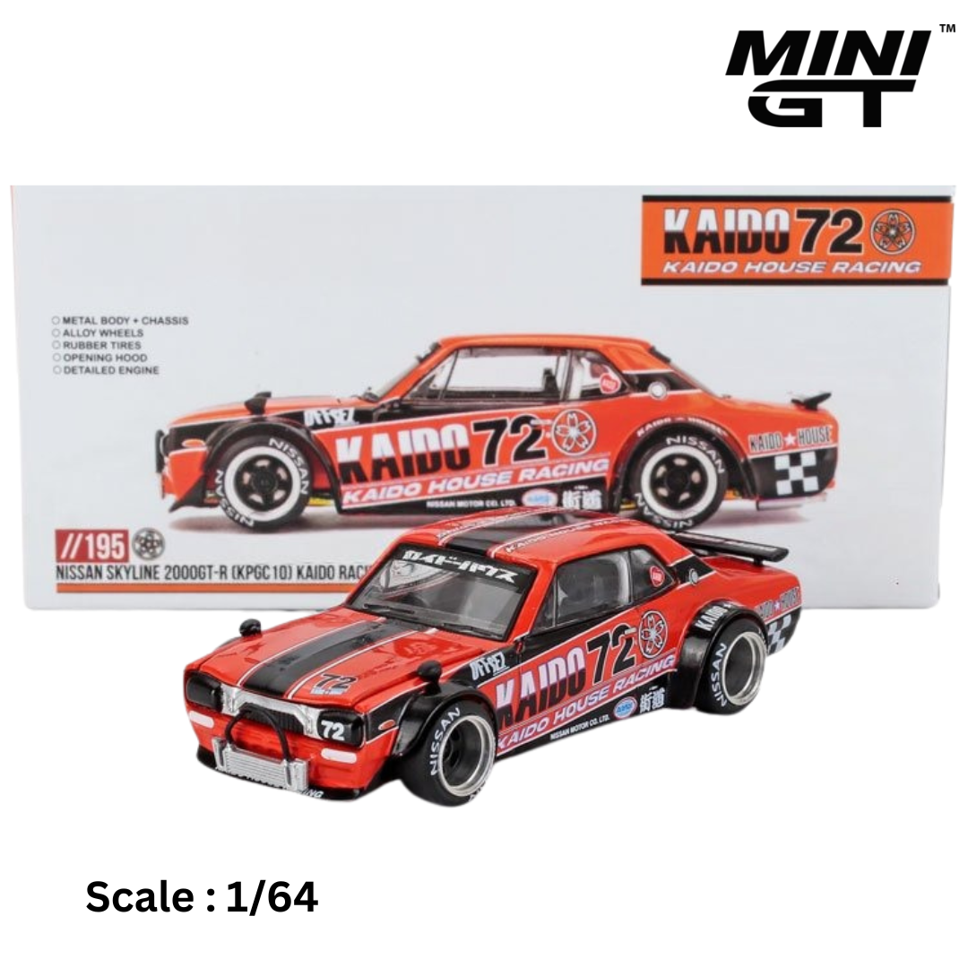 NISSAN - SKYLINE GT-R (KPGC10) N 72 KAIDO HOUSE RACING V1 1969