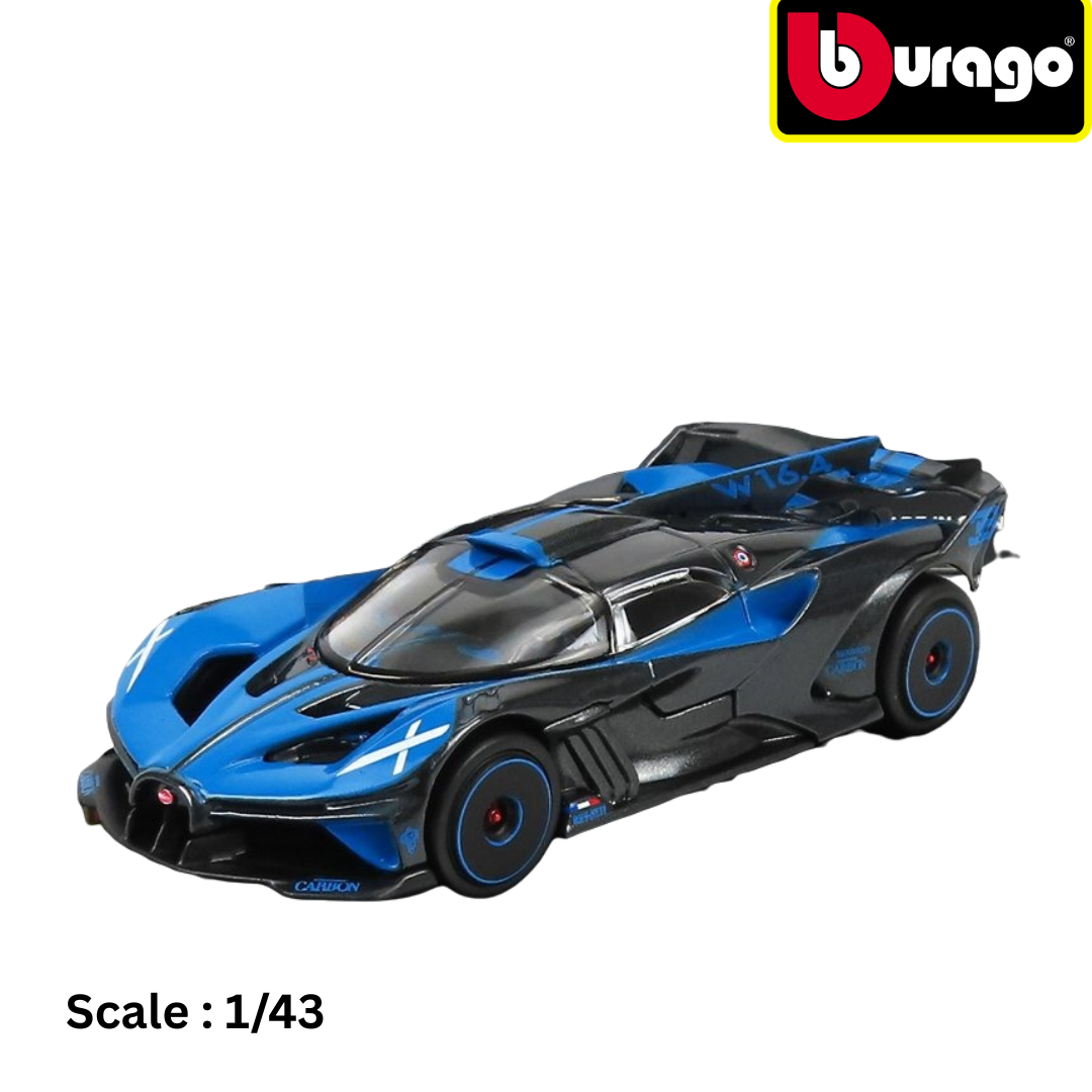 BUGATTI - BOLIDE W16 8.0 FOUR-TURBO 1850hp 500km/h 2020 - CON VETRINA - WITH SHOWCASE