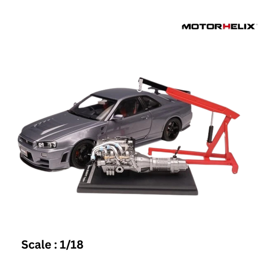 Nissan Skyline GT-R R34 NISMO CRS VER. Gunmetal