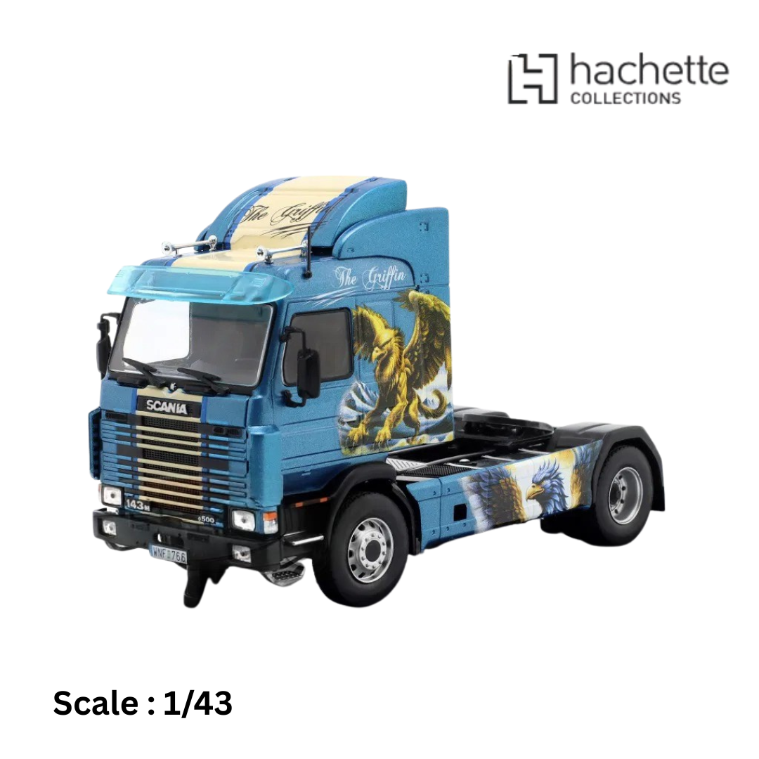 Miniature Eligor 1/43 – Scania 143M 24 Heures Camions Mans 1994, Rouge