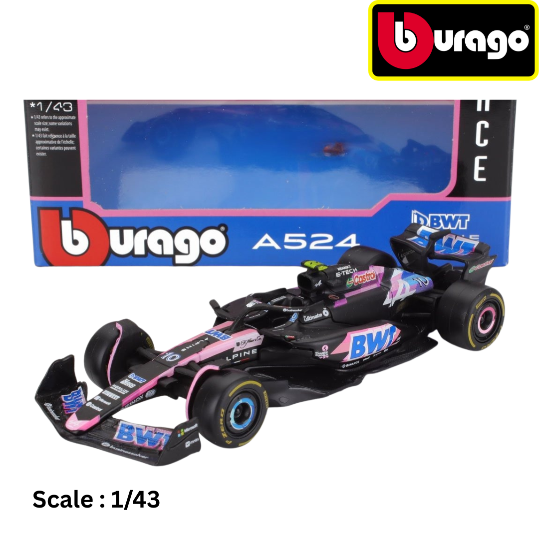 ALPINE - F1 A524 TEAM BWT ALPINE N 10 SEASON 2024 PIERRE GASLY