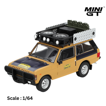 LAND ROVER - RANGE ROVER N 0 WINNER RALLY CAMEL TROPHY SUMATRA LHD 1981 CHRISTIAN SWOBODA - KNUTH MENTEL