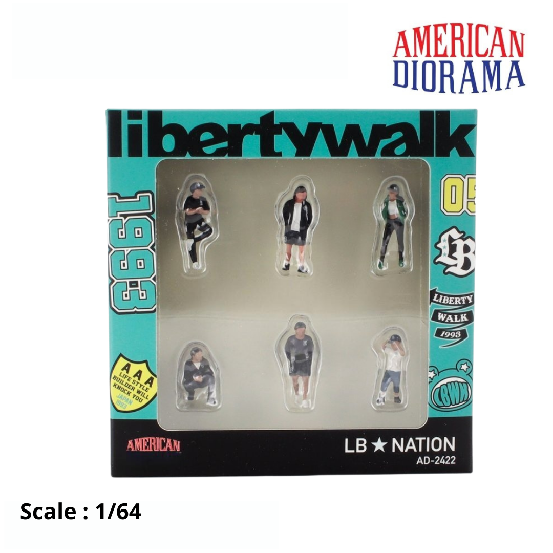 FIGURES SET 6X LB NATION LBWK - 2020