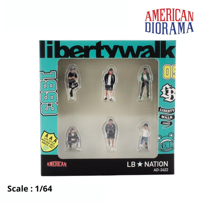 FIGURES SET 6X LB NATION LBWK - 2020