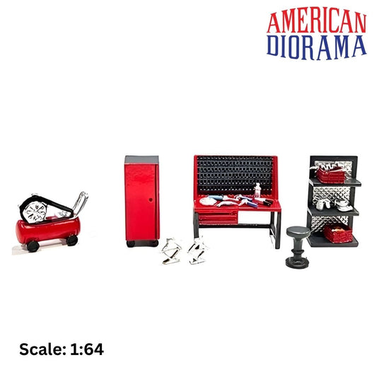 ACCESSORIES - SET OFFICINA GARAGE TOOL - 2000