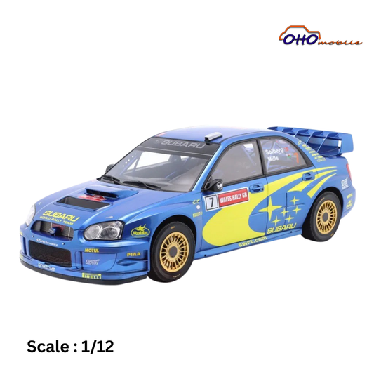 SUBARU IMPREZA S9 WRC03 N7 WINNER RALLY WALES GB 2003