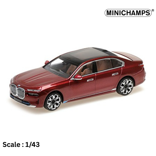 BMW I7 Red Metallic 2023