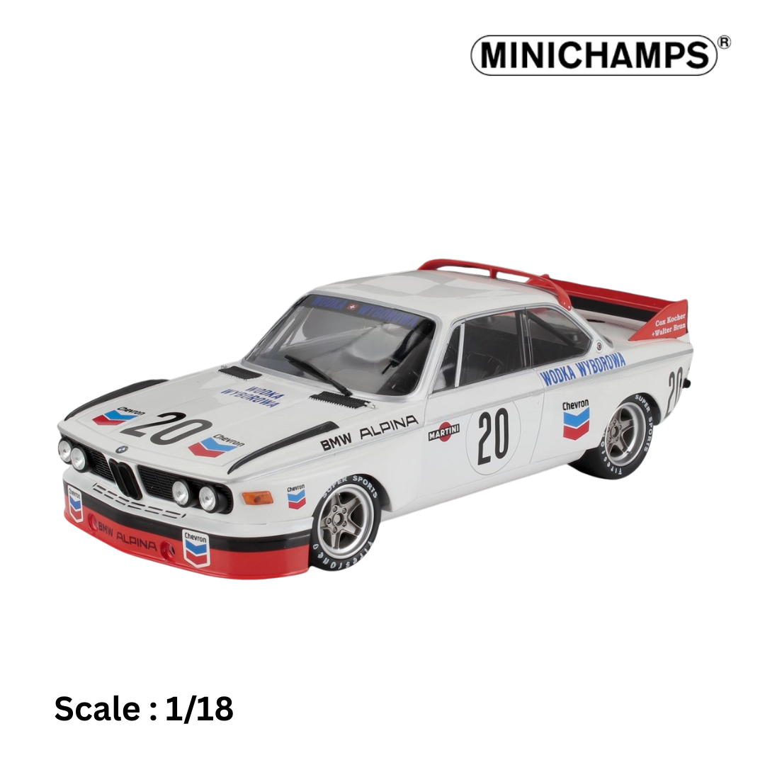 BMW - 3.0 CSL BMW ALPINA TEAM WYBOROWA N 20 24H SPA 1973