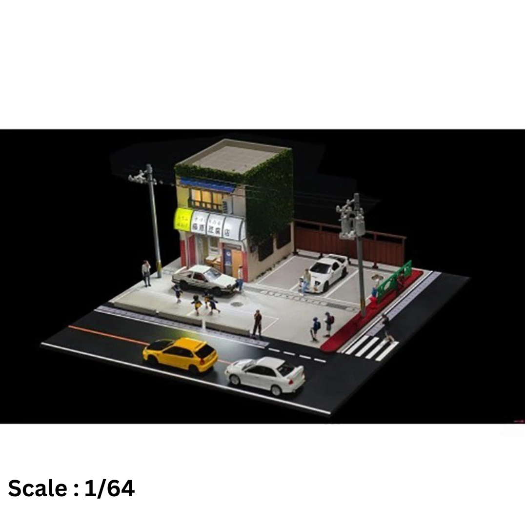 Akina Tofu Shop Diorama Set