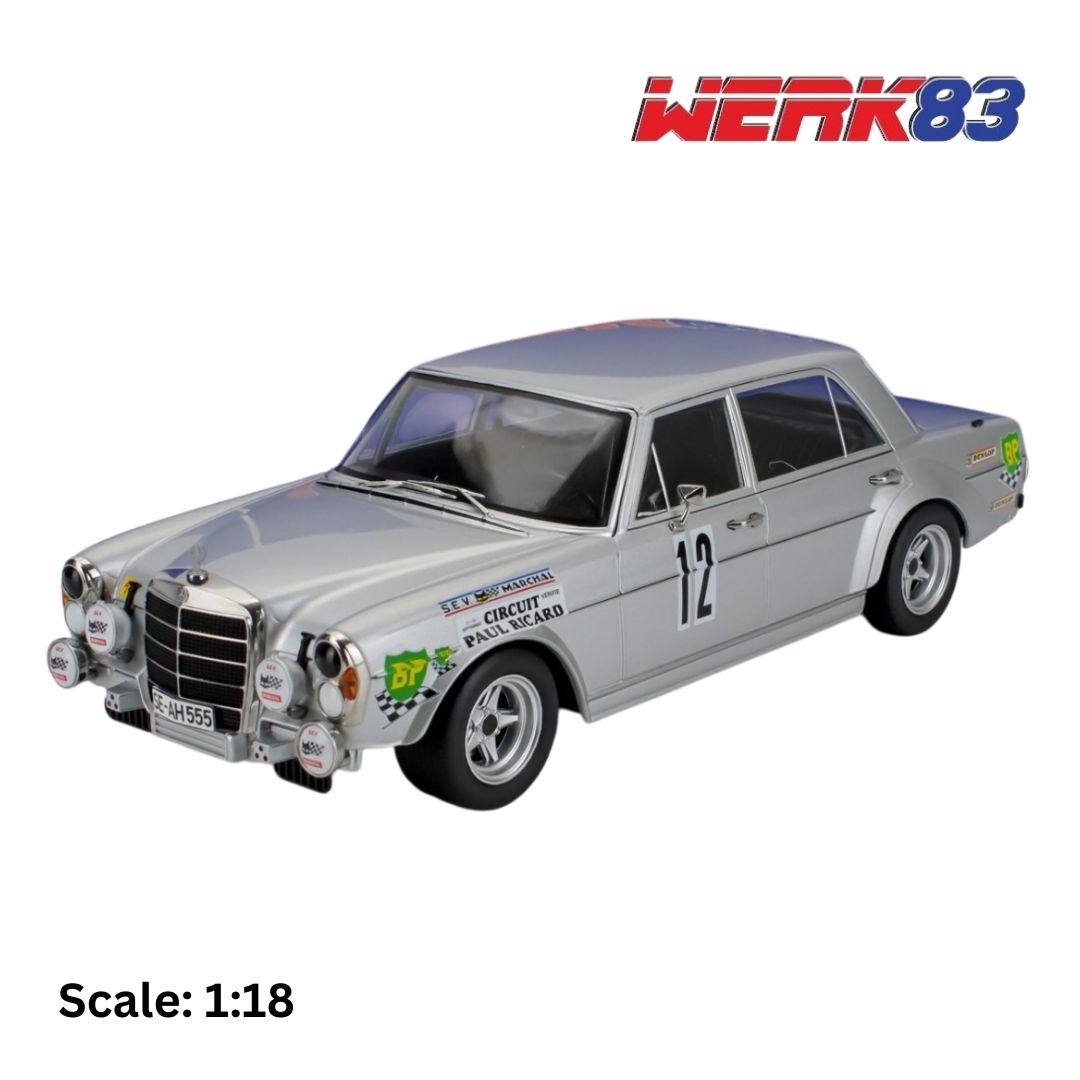 MERCEDES BENZ - 300 SEL 6.8 AMG N 12 12h PAUL RICARD KLAUS BEHRMANN - JEAN PIERRE JABOUILLE - JOSE DOLHEM - 1971