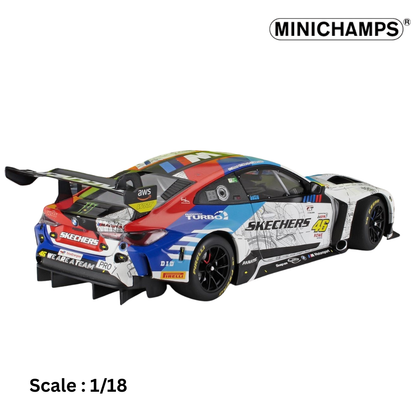 BMW - 4-SERIES M4 GT3 TEAM WRT N 46 24h SPA 2024 VALENTINO ROSSI - MAXIME MARTIN - RAFFAELE MARCIELLO