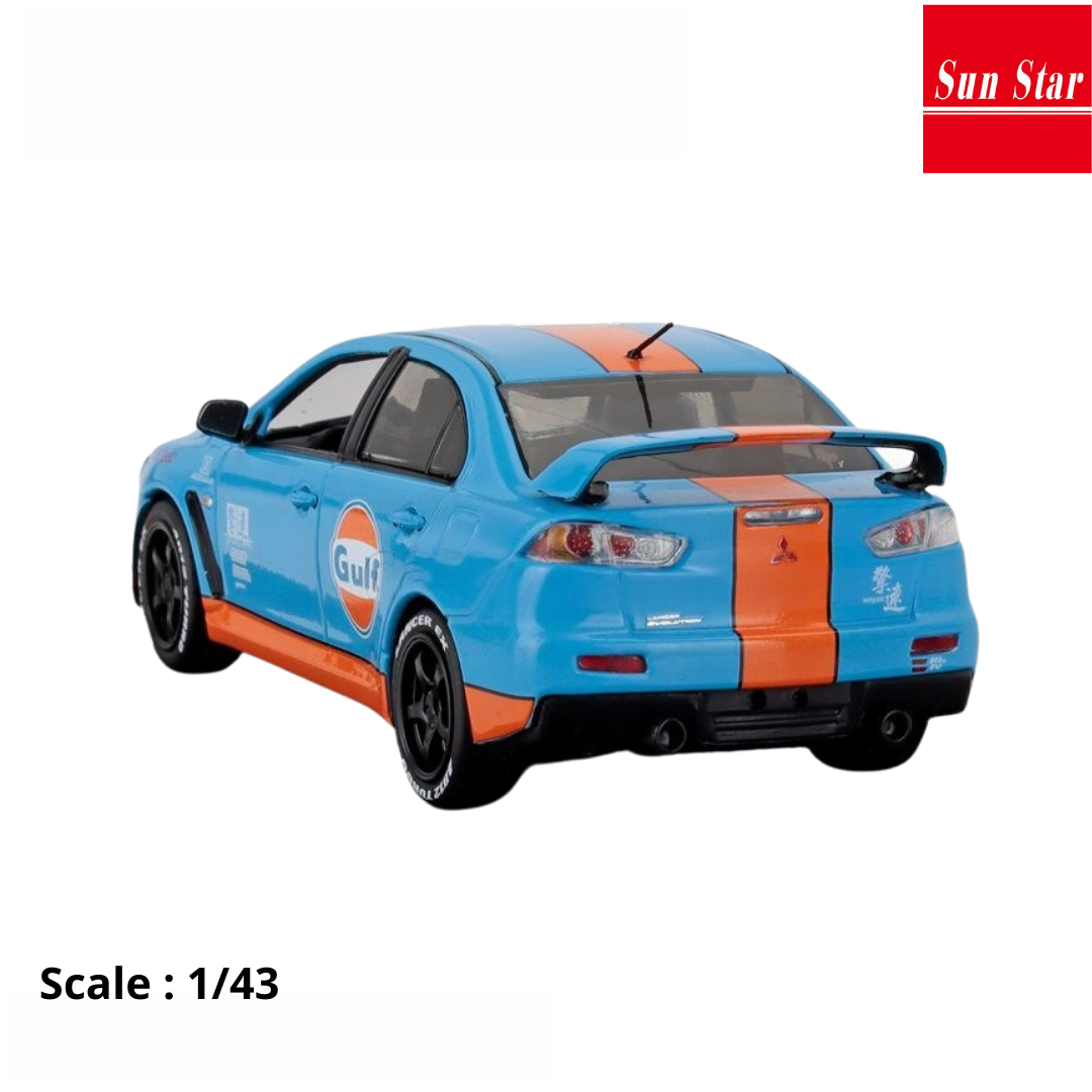 MITSUBISHI - LANCER EVOLUTION X GULF LIVERY 2008