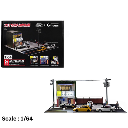 Akina Tofu Shop Diorama Set