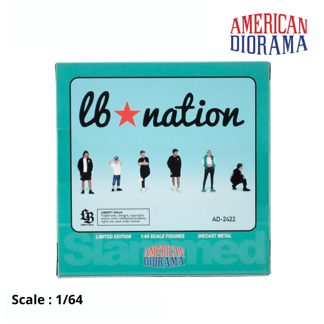 FIGURES SET 6X LB NATION LBWK - 2020