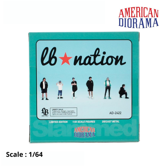 FIGURES SET 6X LB NATION LBWK - 2020