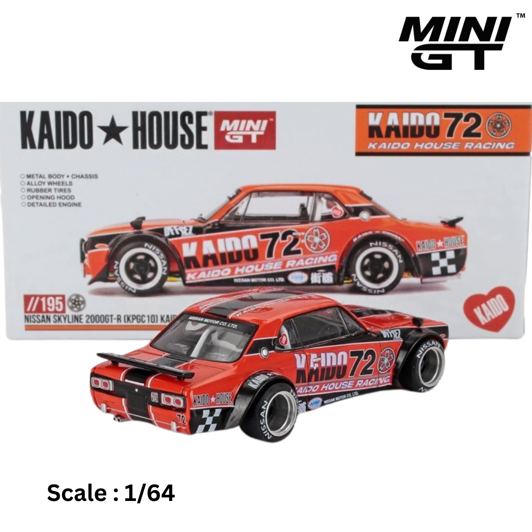 NISSAN - SKYLINE GT-R (KPGC10) N 72 KAIDO HOUSE RACING V1 1969