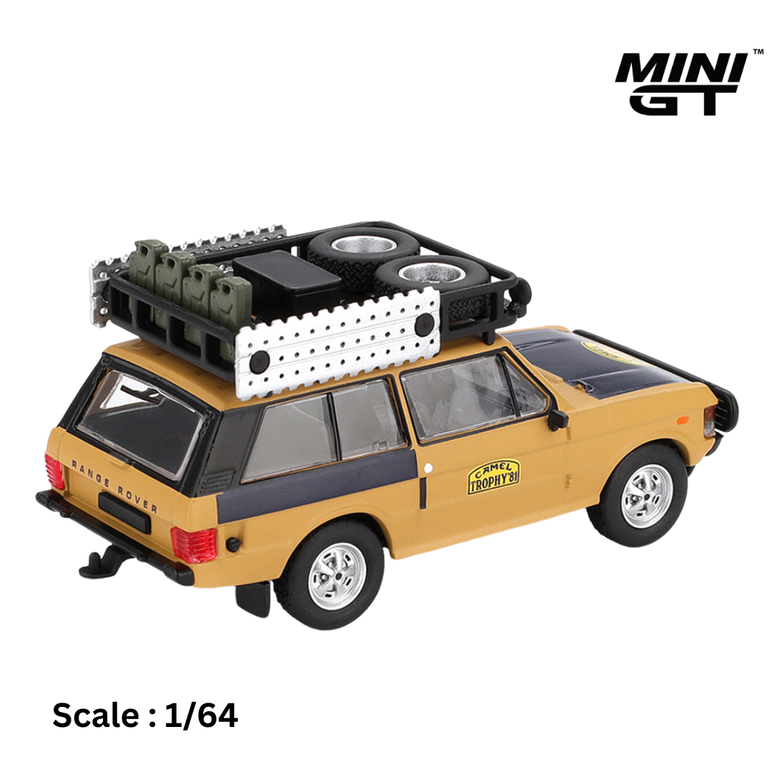 LAND ROVER - RANGE ROVER N 0 WINNER RALLY CAMEL TROPHY SUMATRA LHD 1981 CHRISTIAN SWOBODA - KNUTH MENTEL