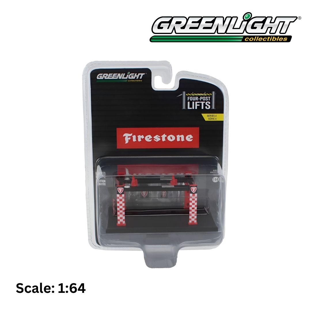 ACCESSORIES - FIRESTONE GARAGE SET OFFICINA - PONTE SOLLEVATORE AUTO - FOUR POST LIFT - 2010