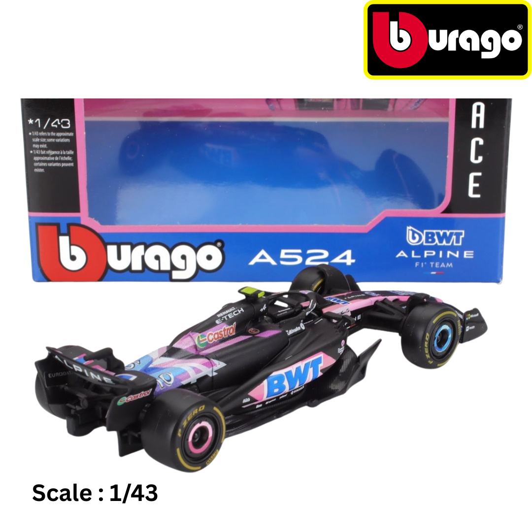 ALPINE - F1 A524 TEAM BWT ALPINE N 10 SEASON 2024 PIERRE GASLY