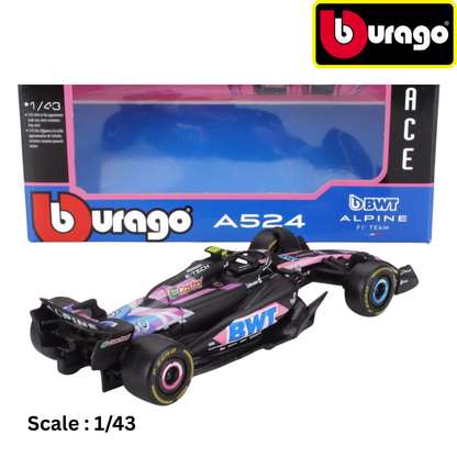 ALPINE - F1 A524 TEAM BWT ALPINE N 10 SEASON 2024 PIERRE GASLY