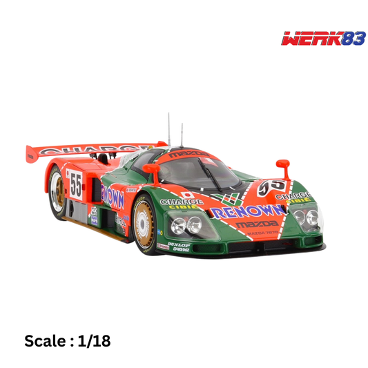 MAZDA - 787B 2.6L TEAM MAZDASPEED CO. LTD. N 55 WINNER 24h LE MANS 1991 BERTRAND GACHOT - JOHNNY HERBERT - VOLKER WEIDLER