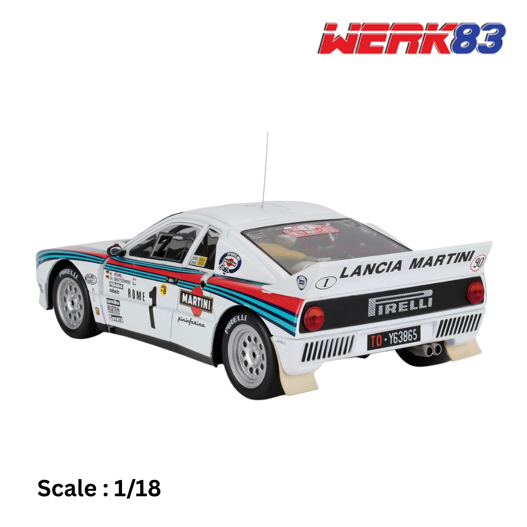 LANCIA - 037 TEAM MARTINI RACING N 1 WINNER RALLY MONTECARLO 1983