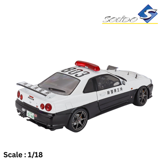 NISSAN - SKYLINE 34 GT-R (BNR34) JAPAN POLICE 2019
