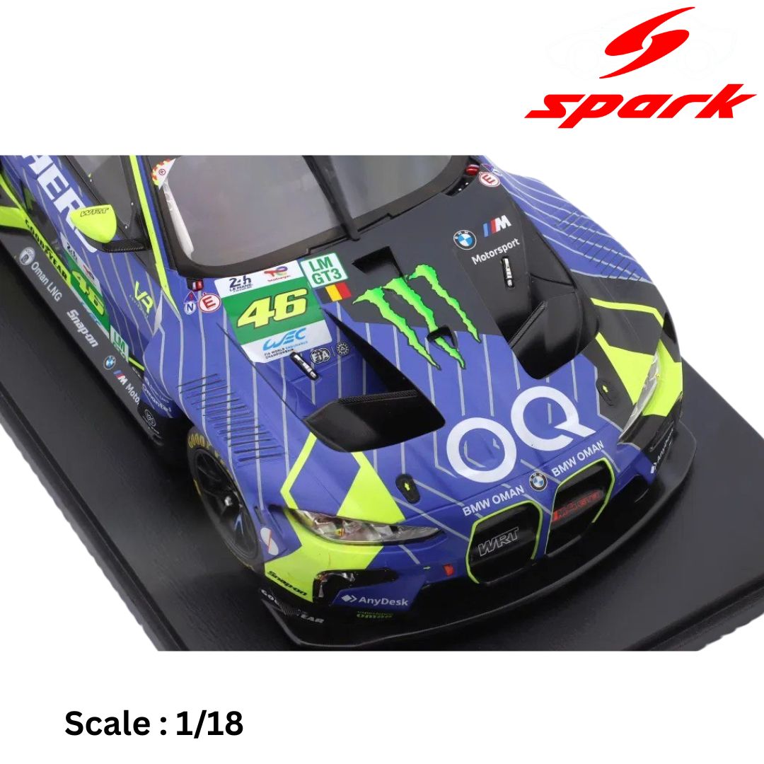 BMW - 4-SERIES M4 GT3 EVO 3.0L TURBO TEAM WRT N 46 24h LE MANS 2025 VALENTINO ROSSI - KELVIN VAN DER LINDE - AHMAD AL HARTHY