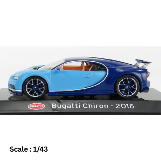 BUGATTI - CHIRON LE PATRON 2016 - CON VETRINA - WITH SHOWCASE
