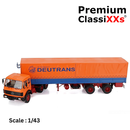 MERCEDES - NG 2232 TRUCK WITH TRAILER DEUTRANS 1980