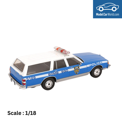 CHEVROLET - CAPRICE ESTATE SW STATION WAGON NYPD NEW YORK POLICE DEPARTMENT 1985