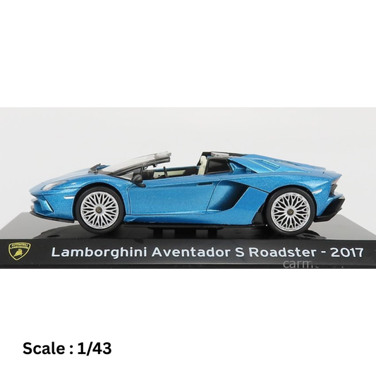 LAMBORGHINI - AVENTADOR S ROADSTER 2017 - CON VETRINA - WITH SHOWCASE