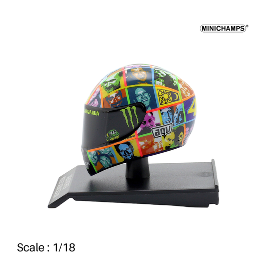 Valentino Rossi AGV Helmet MotoGP Laguna Seca 2010 product image 2