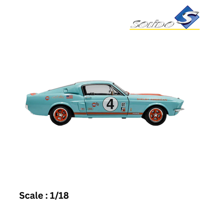 FORD USA - MUSTANG SHELBY GT500 RACING N 4 TRIBUTE COUPE 1967