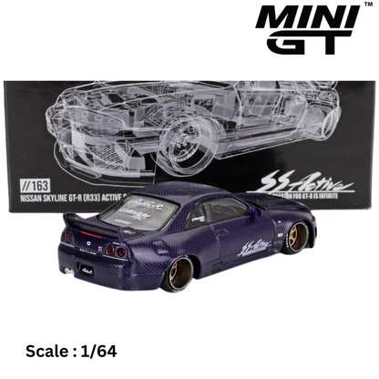 NISSAN - SKYLINE GT-R (R33) ACTIVE CARBON R V2 1995
