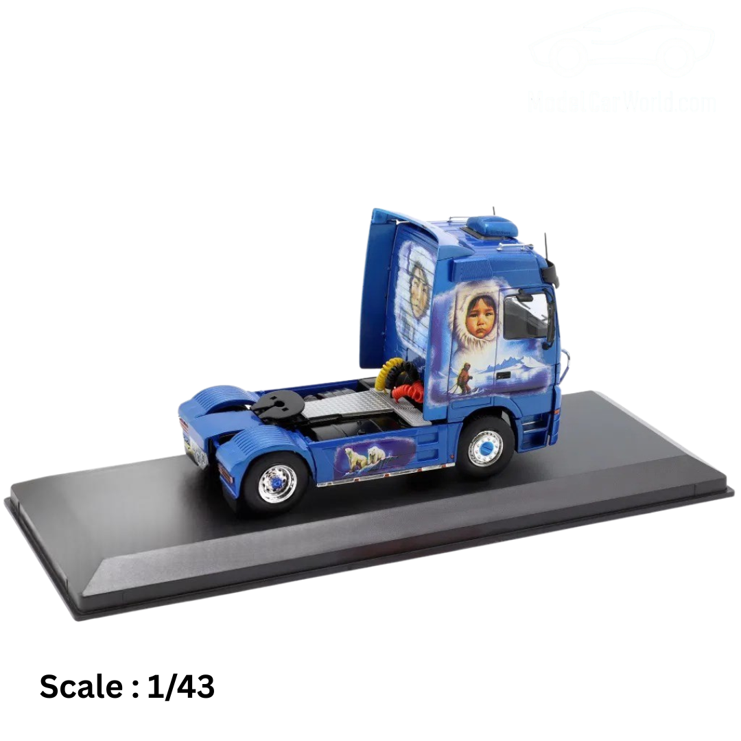 MERCEDES BENZ - ACTROS 1851 MP1 TRACTOR TRUCK 2-ASSI 1998 - ESKIMO ARCTIC AIRBRUSH