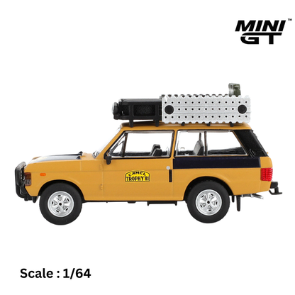 LAND ROVER - RANGE ROVER N 0 WINNER RALLY CAMEL TROPHY SUMATRA LHD 1981 CHRISTIAN SWOBODA - KNUTH MENTEL