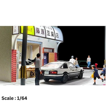 Akina Tofu Shop Diorama Set