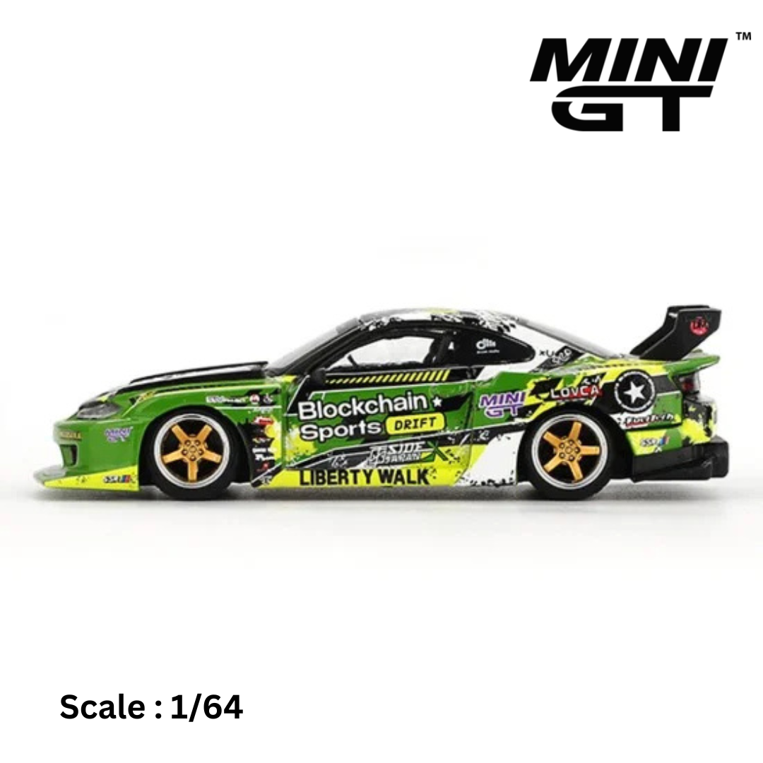 NISSAN - SILVIA (S15) LB SUPER SILHOUETTE N 555 V2 FORMULA DRIFT JAPAN RHD 2024