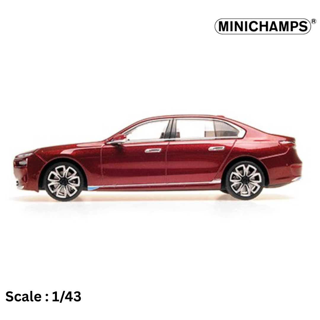 BMW I7 Red Metallic 2023