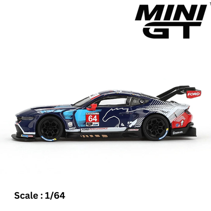 FORD USA - MUSTANG GT3 5.4L V8 TEAM MULTIMAC MOTORSPORTS N 64 IMSA 24h DAYTONA 2024 CHRISTOPHER MIES - MIKE ROCKENFELLER - HARRY TINCKNELL
