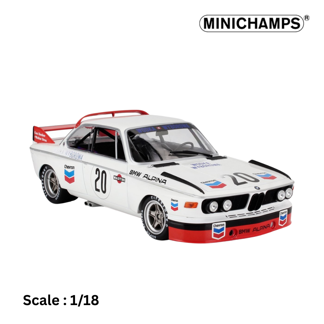 BMW - 3.0 CSL BMW ALPINA TEAM WYBOROWA N 20 24H SPA 1973