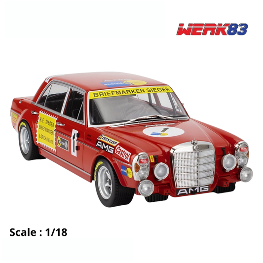 MERCEDES BENZ - 300 SEL 6.8 TEAM MERCEDES AMG N 1 24h NURBURGRING 1972