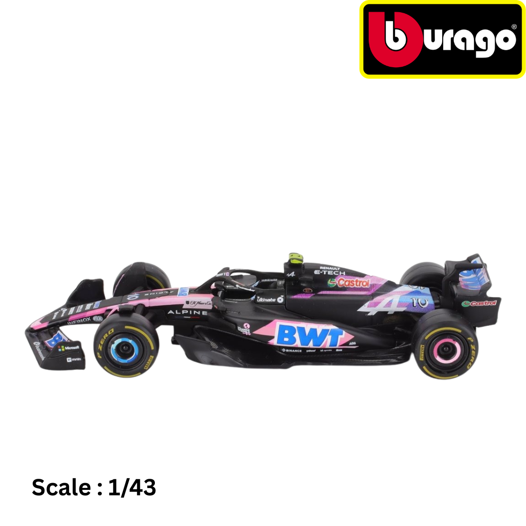 ALPINE - F1 A524 TEAM BWT ALPINE N 10 SEASON 2024 PIERRE GASLY