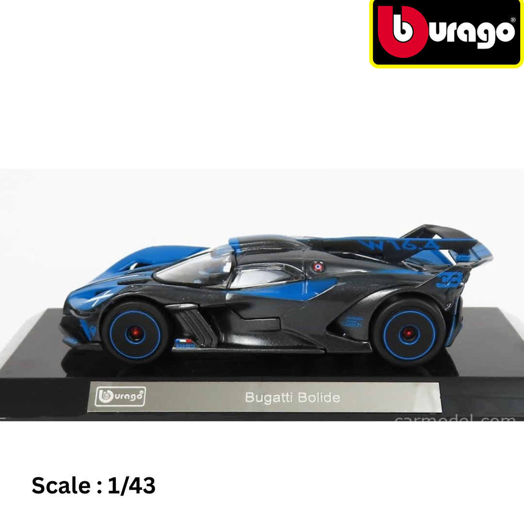 BUGATTI - BOLIDE W16 8.0 FOUR-TURBO 1850hp 500km/h 2020 - CON VETRINA - WITH SHOWCASE