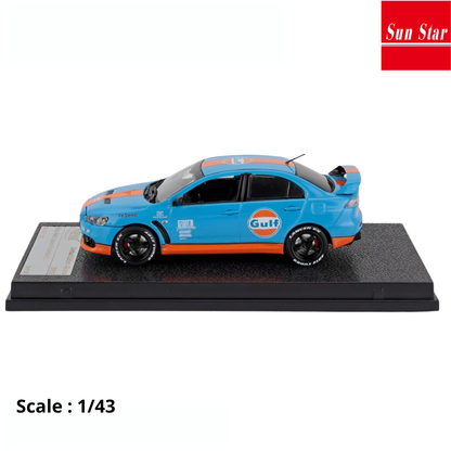 MITSUBISHI - LANCER EVOLUTION X GULF LIVERY 2008