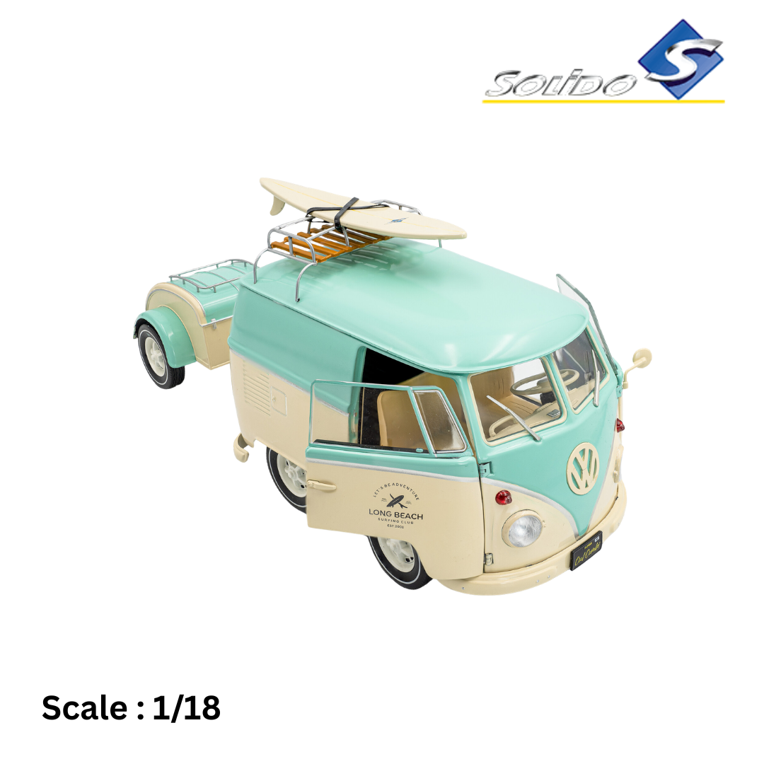 VOLKSWAGEN - T1 VAN KOOL COMBI WITH TRAILER 1950