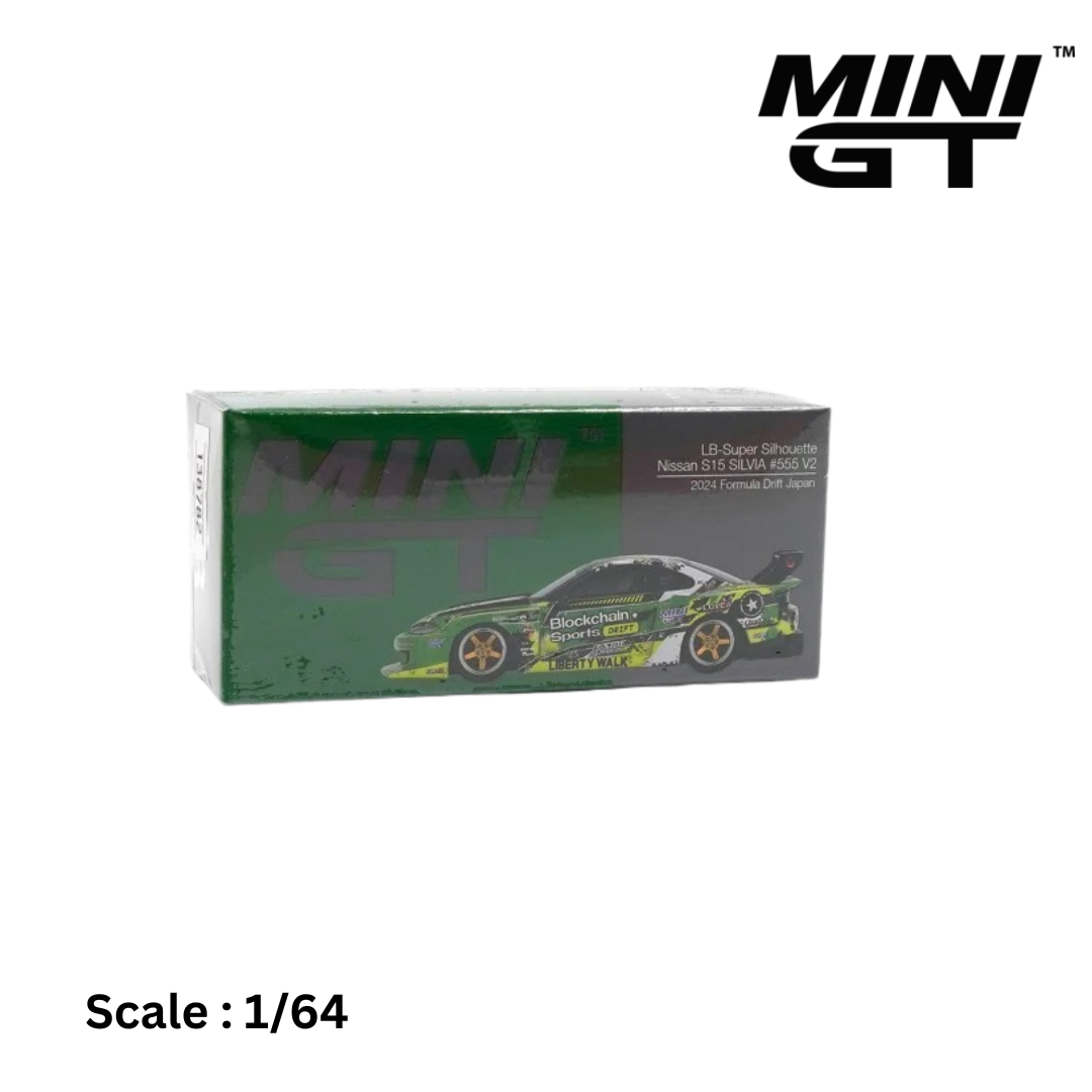 NISSAN - SILVIA (S15) LB SUPER SILHOUETTE N 555 V2 FORMULA DRIFT JAPAN RHD 2024