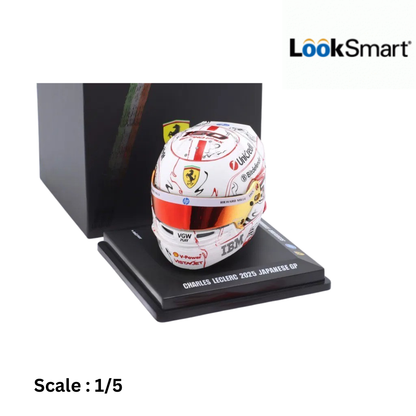 BELL HELMET - CASCO HELMET F1 CHARLES LECLERC TEAM FERRARI HP N 16 JAPAN GP 2025